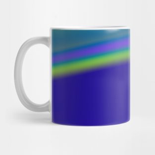 blue green yellow texture art Mug